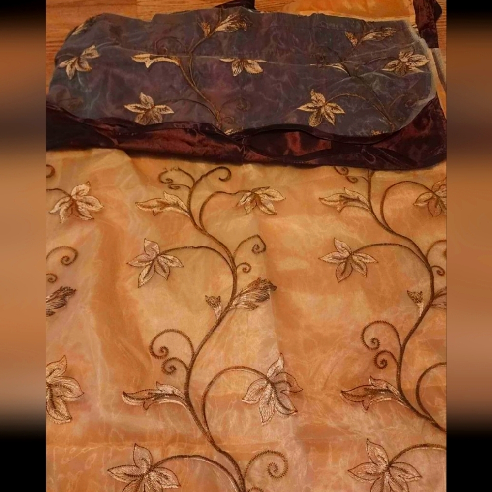 One panel curtain